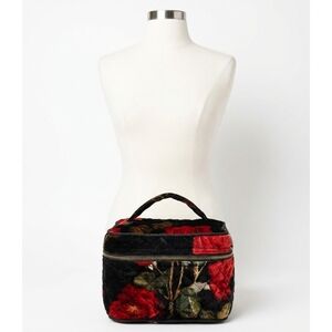 NEW JOHNNY WAS rosana makeup bag in black
